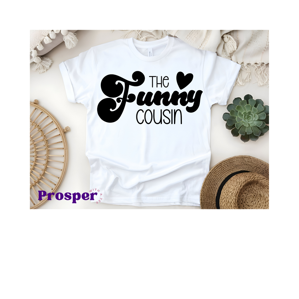 Cousins crew T-shirt